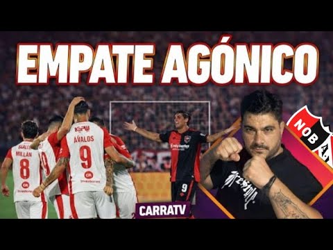 NEWELL'S RESCUED A POINT IN THE END