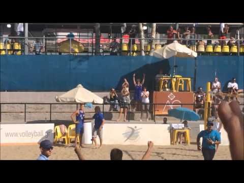 CEV Beach Volleyball U22, Match ball from the game Greece-Italy