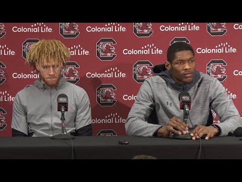 Hassani Gravett, Chris Silva News Conference — 1/28/19