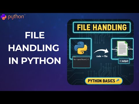 34 Python Tutorial For Beginners File Handling In Python Explained
