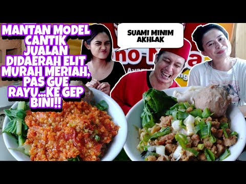 MIE AYAM BAKSO CEKER PANGSIT & MIE AYAM PEDAS YANG BIKIN MULES DAN DEG-DEGAN