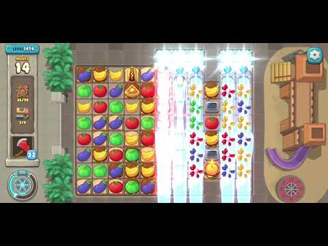 We Bare Bears Match3 Repairs Level 1474 - No Boosters