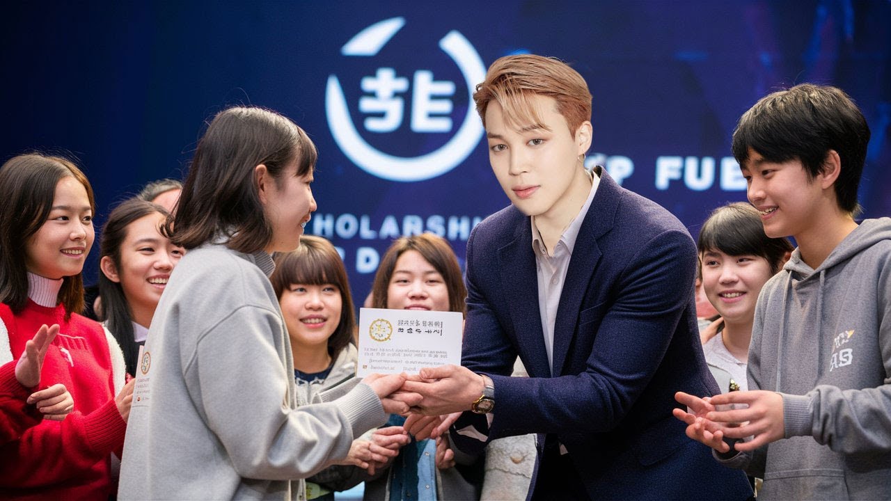 Thousands of proud fans! Jimin donates scholarship to this office, HYBE is proud