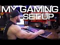 PRO BODYBUILDER GAMING SET UP - Full PC specs 3080Ti graphics card dual monitors plus more!