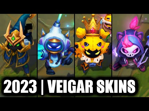 ALL VEIGAR SKINS SPOTLIGHT 2023 | League of Legends