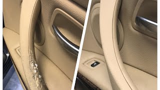 How to replace BMW e90 3 Series inner door handle - Replacing melted inside door handle - E90 FIX