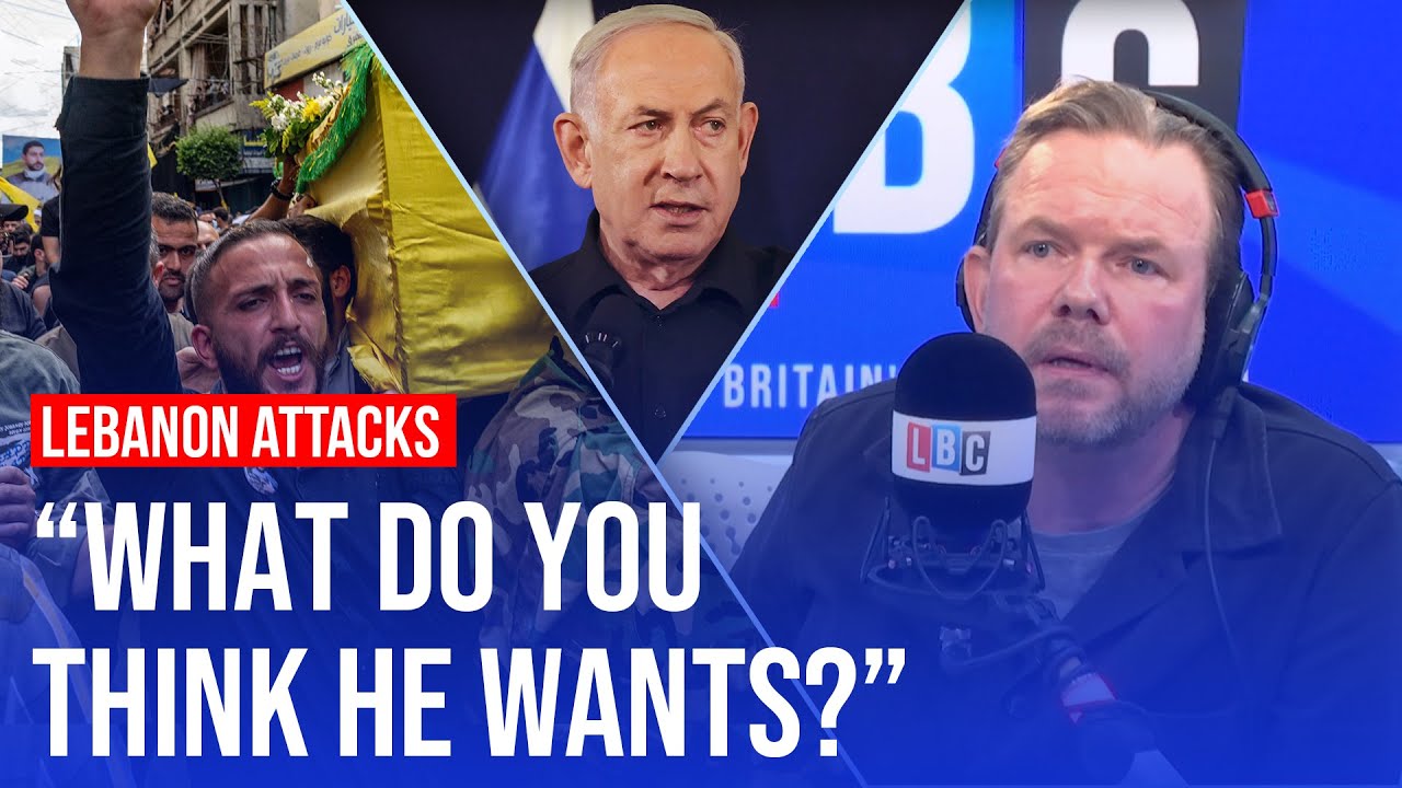 Israel declares a 'new phase of war' after walkie-talkie bomb attacks | James O'Brien analysis