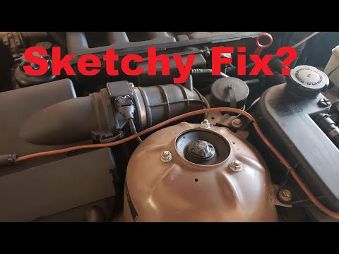 Mushroomed Strut Tower?