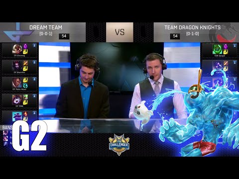 Dream Team vs Team Dragon KNights Game 2 | Week 2 S6 NACS Spring 2016 | DT vs TDK G2 W2