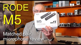 Rode M5 matched pair microphone review