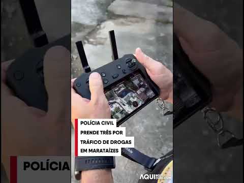 Polícia Civil prende três por tráfico de drogas em Marataízes