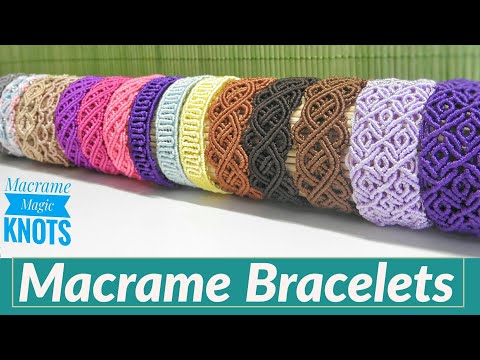 Easy Friendship Macrame Bracelet Tutorial Spiral Bracelet Diya DIY