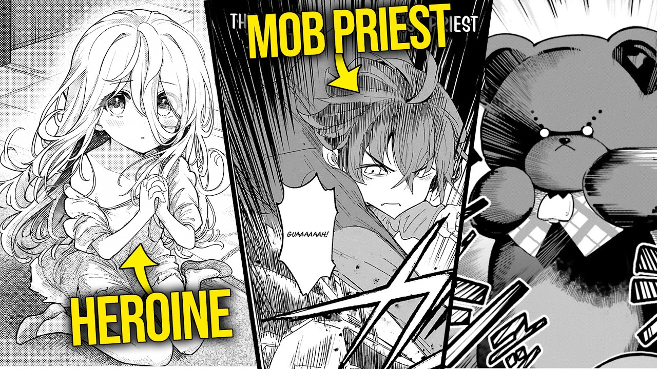 Reincarnated As A Mob Priest In An "Otome Game" He Trains The Heroine To Change Her FATE | Manga