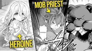 Reincarnated In The Game As a Mob Priest He Trains The Heroine & Changes Her Fate | Manga Recap