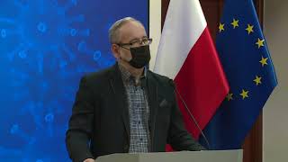 Konferencja prasowa Ministerstwa Zdrowia