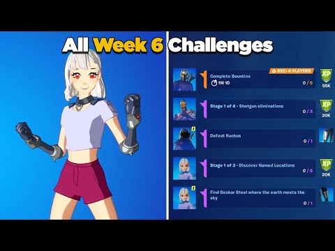 Fortnite All Week 6 Challenges Guide (Fortnite Chapter 2 Season 5) - Week 6 Epic & Legendary Quests