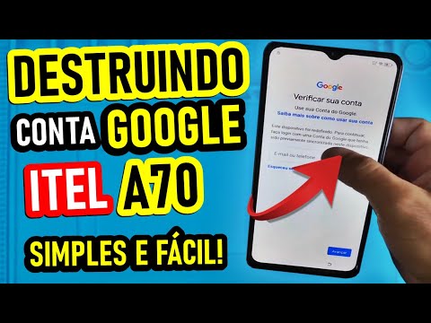Removendo CONTA GOOGLE de qualquer celular ITEL | o jeito mais SIMPLES do que EXISTE no MOMENTO!