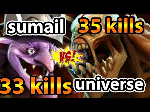 Dota 2 Sumail Timbersaw vs Universe Naix - Long Time No See