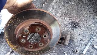 How to Replace Rear Rotors #55119 on A 2007 Chevy Uplander
