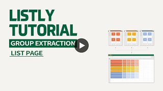 Tutorial-2. Group Extraction from List Page (Server)