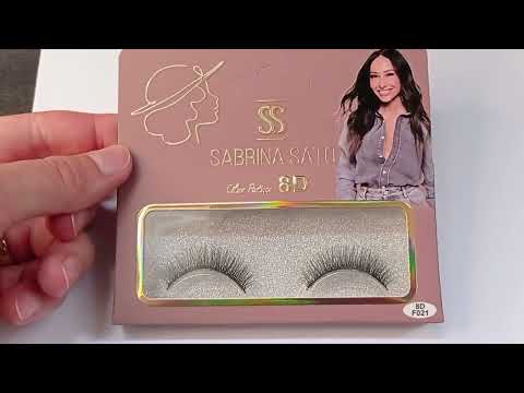 CÍLIOS POSTIÇOS 8D SABRINA SATO