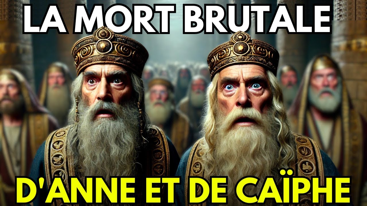 Les prêtres qui ont tué Jésus : Anne et Caïphe ont payé un prix élevé pour cela !