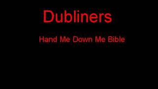 Dubliners Hand Me Down Me Bible + Lyrics