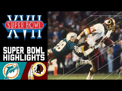 Super Bowl XVII | Miami Dolphins vs Washington Redskins