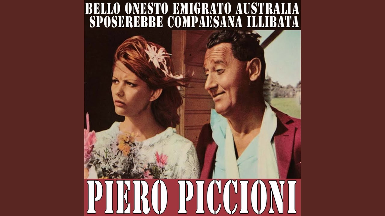 Bello, onesto, emigrato Australia sposerebbe compaesana illibata (Titoli)