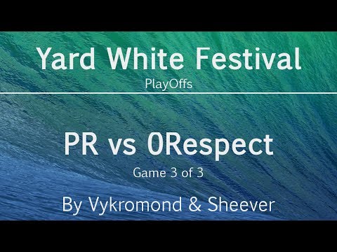 Power Rangers vs Zero Respect, game 3 - Yard White Festival