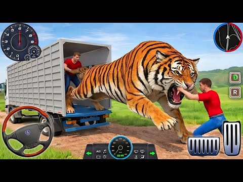 Animal Cargo Truck Driving Game 3D - Animal Transport Cargo Truck 2024 - Android Gameplay