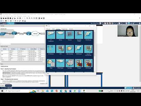 17.7.7 Packet Tracer – Troubleshoot Connectivity Issues