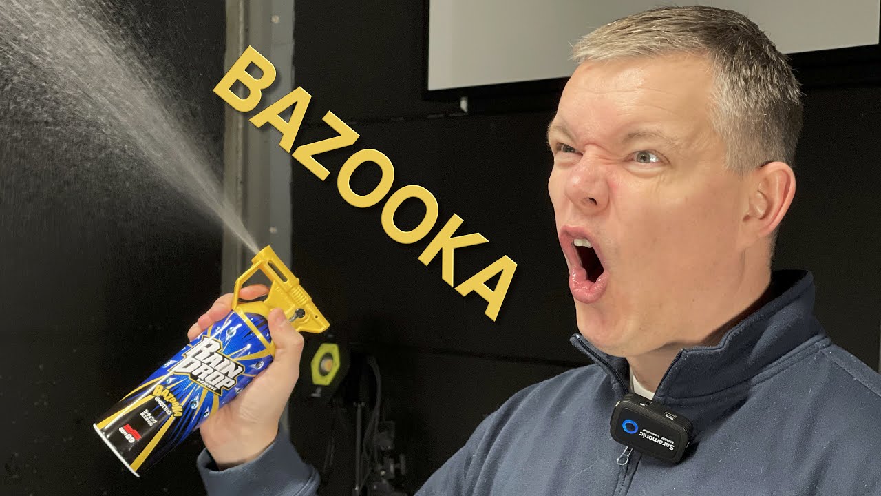 Rain Drop BaZooKa i brug