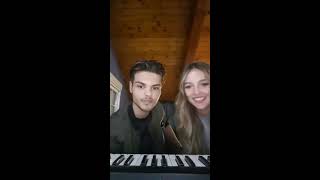 Abraham Mateo contando los secretos de Mi Vecina - Directo Instagram