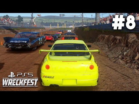 WRECKFEST (PS5) Career Mode Part 8 - 8x RACE CHAMPIONSHIP