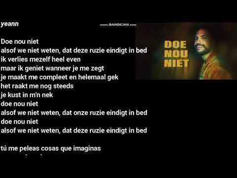 Doe nou niet - Rolf Sanchez