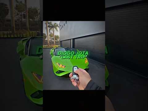Diogo Jota LAST... 💔🕊️ #jota #diogojota #lamborghini #shorts