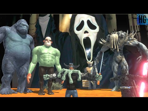 Scourge + Jason + Darth Vader + Davy Jones Attack Primates + Fantasy + Two BONUS - ARBS