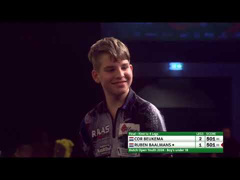 Dutch Open Darts 2024 - Boys under 18 final