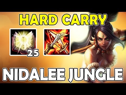 NIDALEE JUNGLE vs EVELYNN SEASON 9! HARD STOMP CARRY! - League of Legends