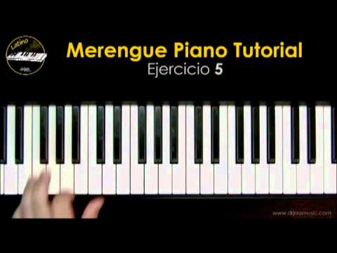 DRJASSMUSIC Merengue Piano Tutorial - Ejercicios 5 & 12 (Español)