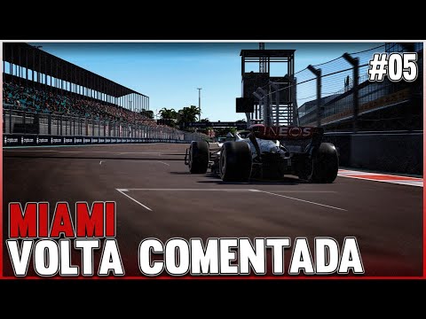 F1 22 - VOLTA COMENTADA + SETUP - Miami