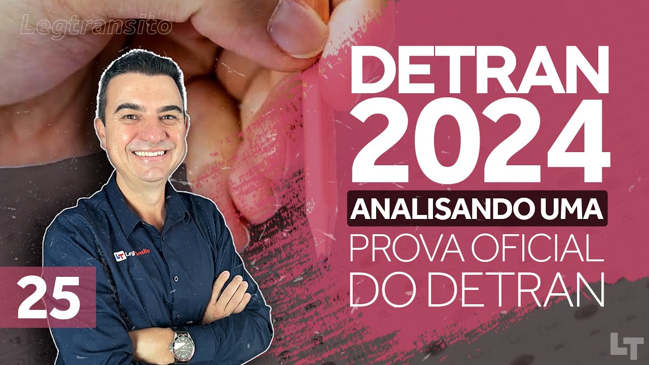 Analisando uma Prova OFICIAL do Detran #25 #legtransito #ronaldocardoso