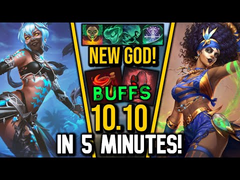 Patch 10.10 In 5 Minutes! - New Voodoo God, HUGE Buffs & More!