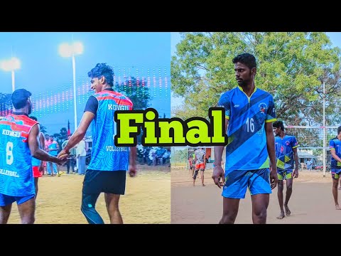 Final 🔥 kongu vs salem 👉 best match in tournament #dangerboysvolleyballmatch #volleyballstatus