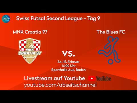 MNK Croatia 97 vs. The Blues FC | Swiss Futsal Second League - Gr. 3 - Tag 9 | 15.02.2026