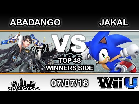 Smash Sounds - Abadango (Bayonetta) Vs. Jakal (Sonic) Top 48 Winners Side - Smash 4