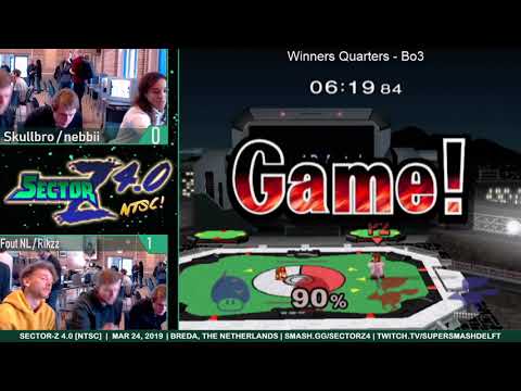 Sector-Z 4.0 | Fout NL + Rikzz Vs Skullbro + nebbii - WQF