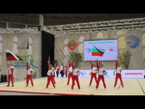 Bulgaria, country presentation at the 2015 Aerobics Europeans