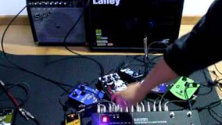 Video thumbnail for GEC9 Guitar Pedal Switcher Part 3 - Switching between Amps by moenfx